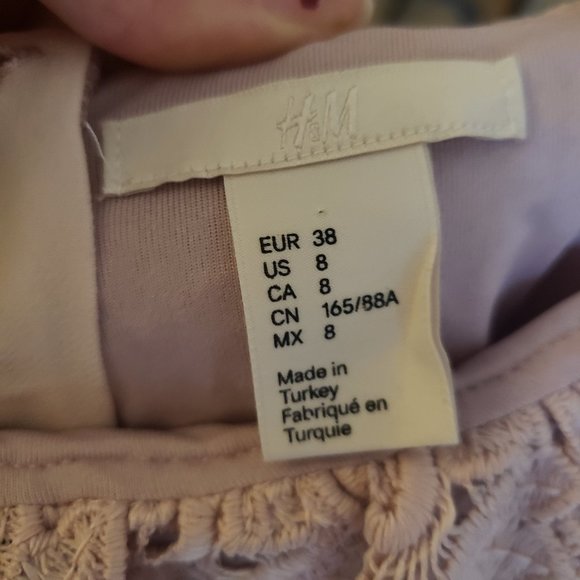 Pink off-the-shoulder long dress - Picture 6 of 7